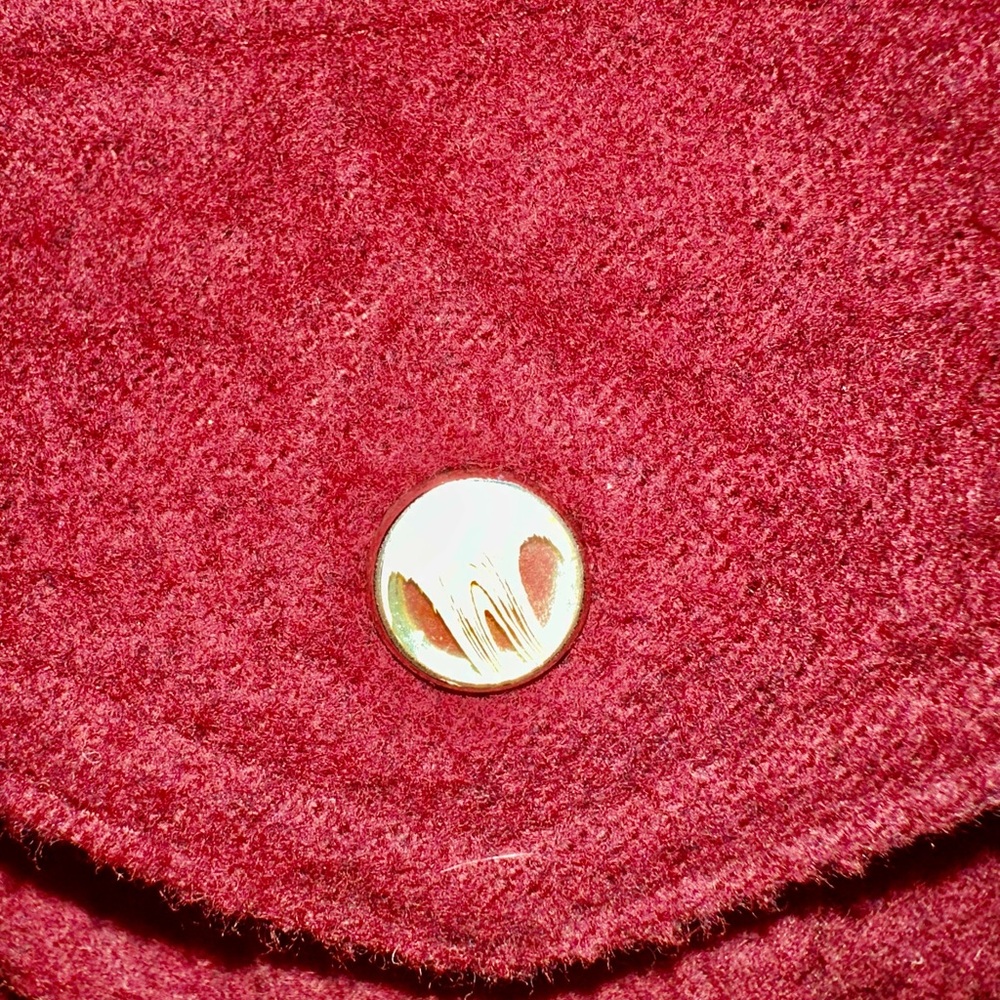 Vintage Moose Creek Heavyweight Flannel Shirt Deep Red Men's XL - Picture 7 of 7